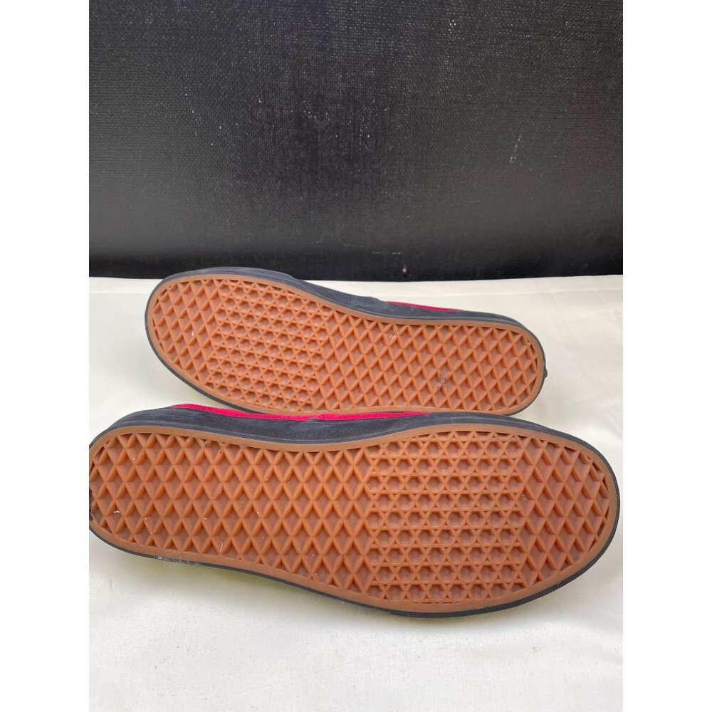 Vans Unisex Jester Red Black Sole Skater Shoes Size M-10.5 W-12 SKU 6194 - Picture 6 of 8